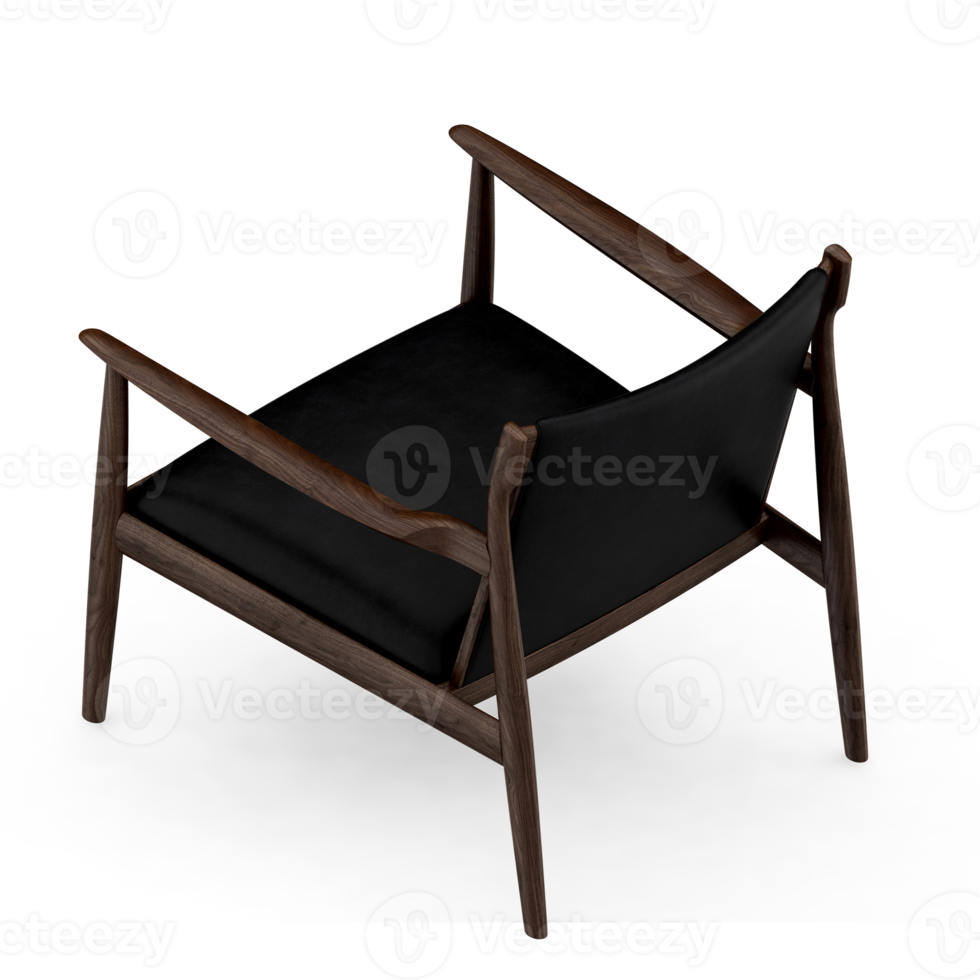 Isometric Armchair Isolated 3D render png