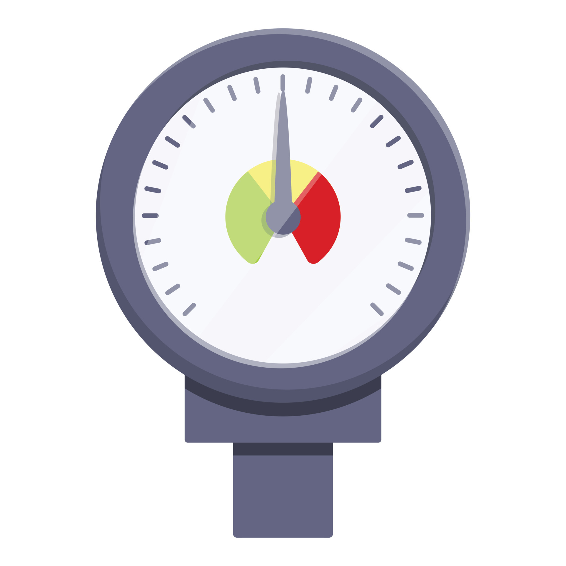 icono de manómetro de medidor, estilo de dibujos animados 14281382 Vector en Vecteezy