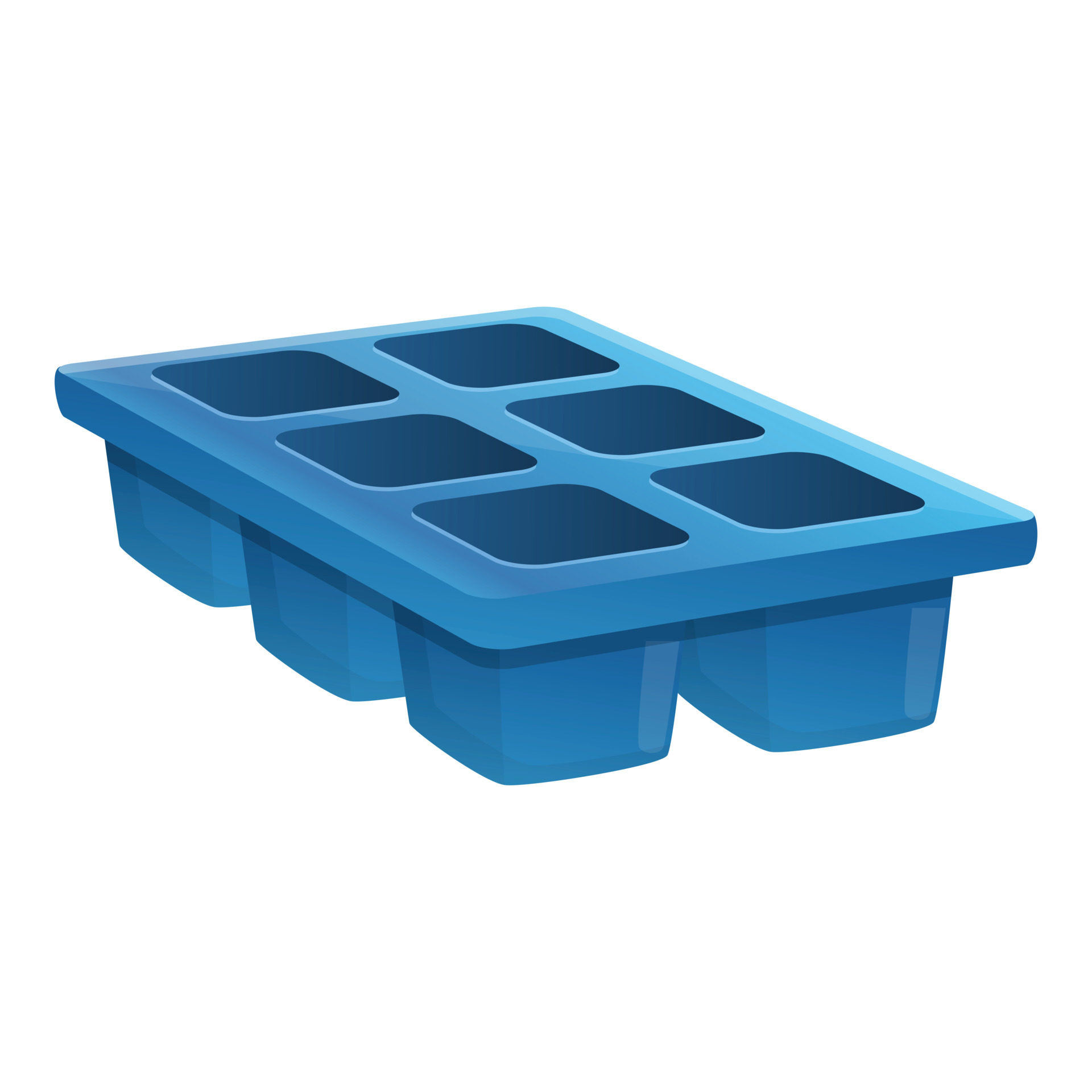 Rubber ice cube tray icon, cartoon style - Stock Illustration [70384716] -  PIXTA