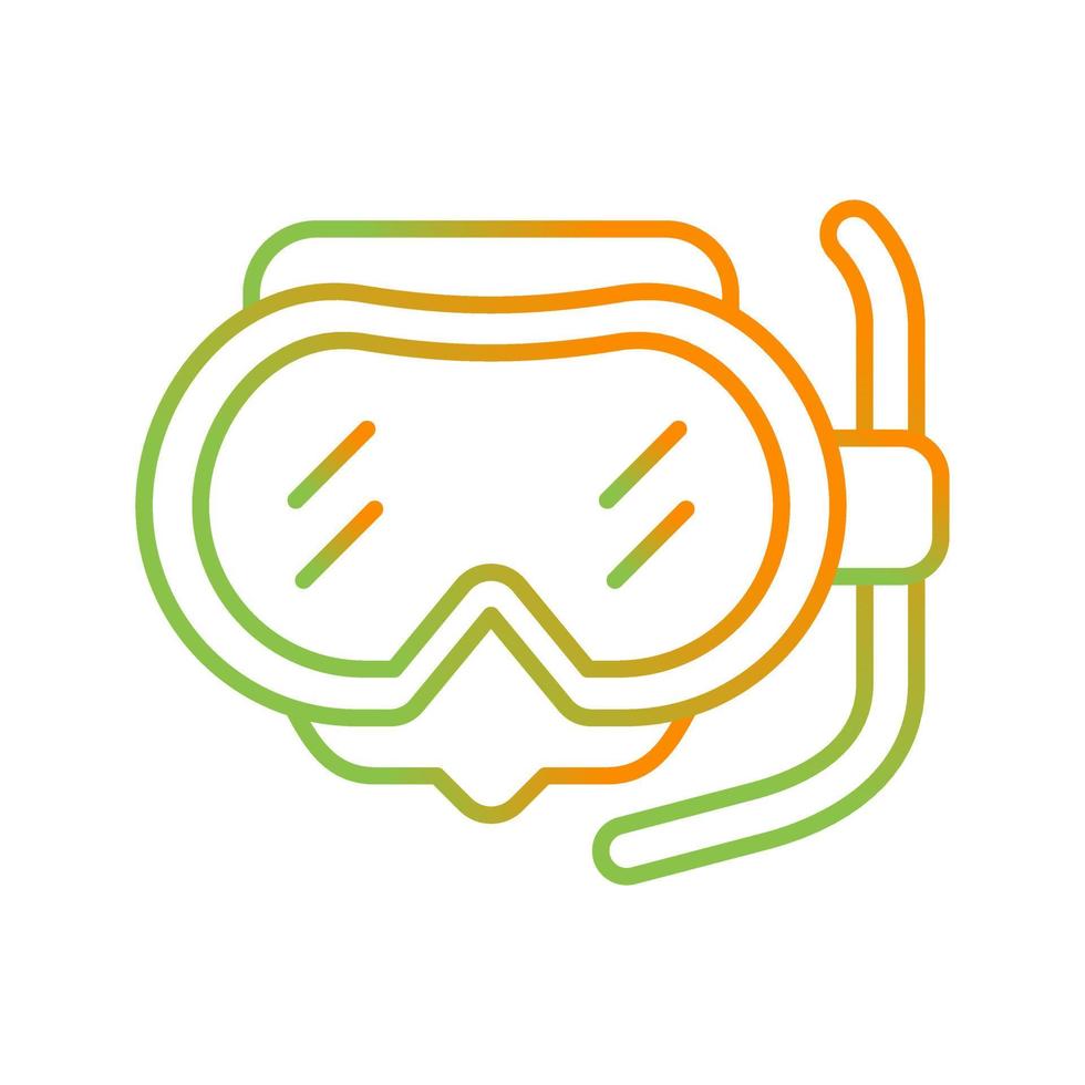 Diving Mask Vector Icon