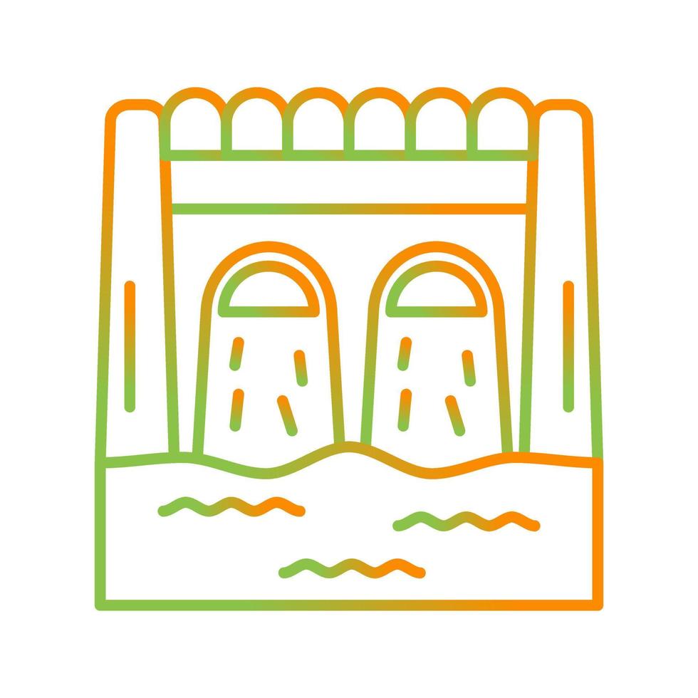 Dam Vector Icon
