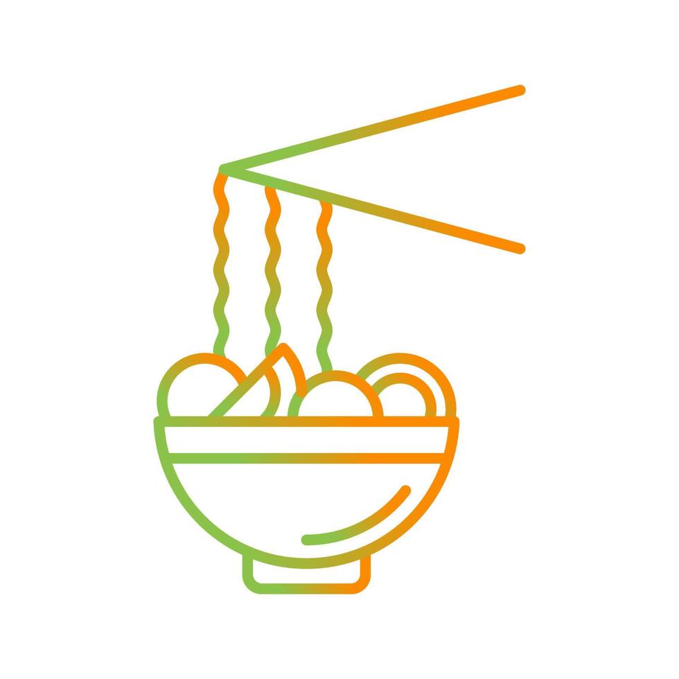 Asian Food Vector Icon