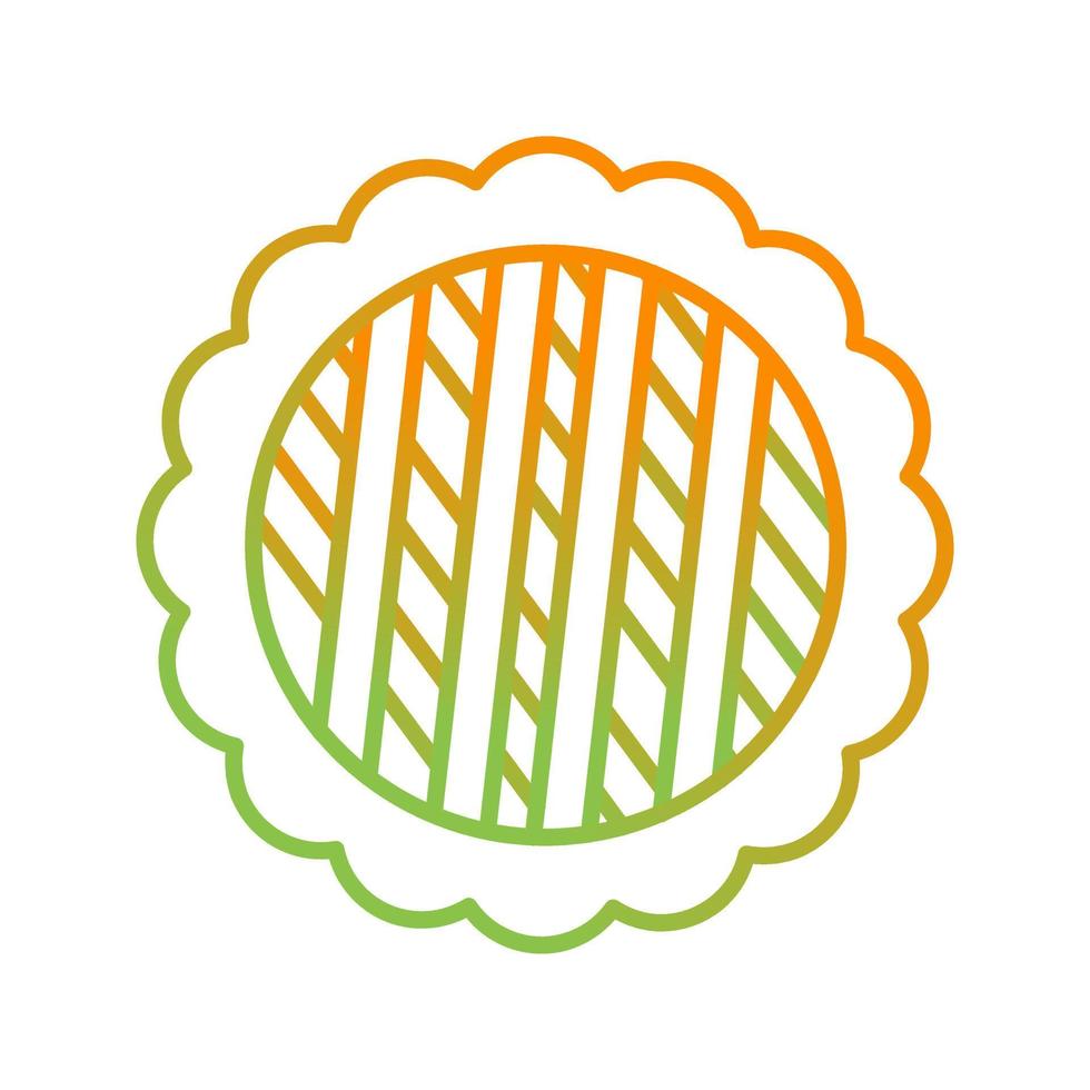 Pie Vector Icon