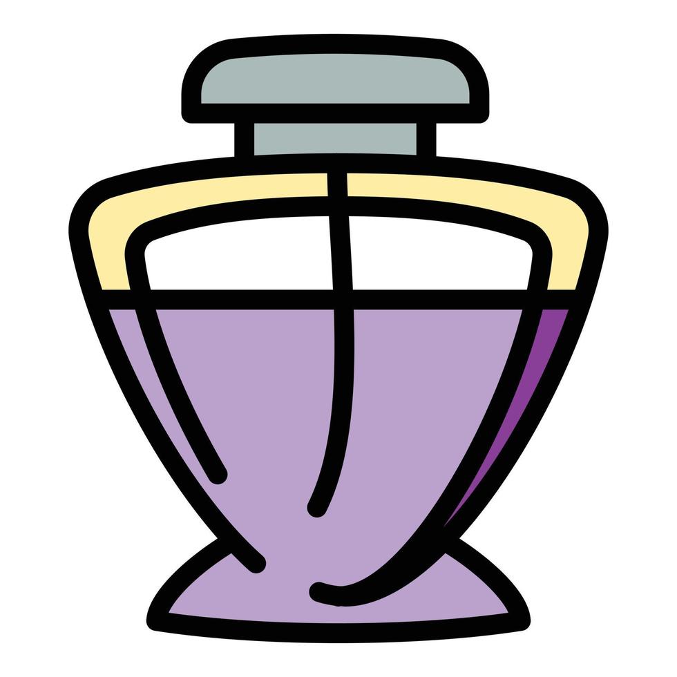 Bouquet perfume icon, outline style vector