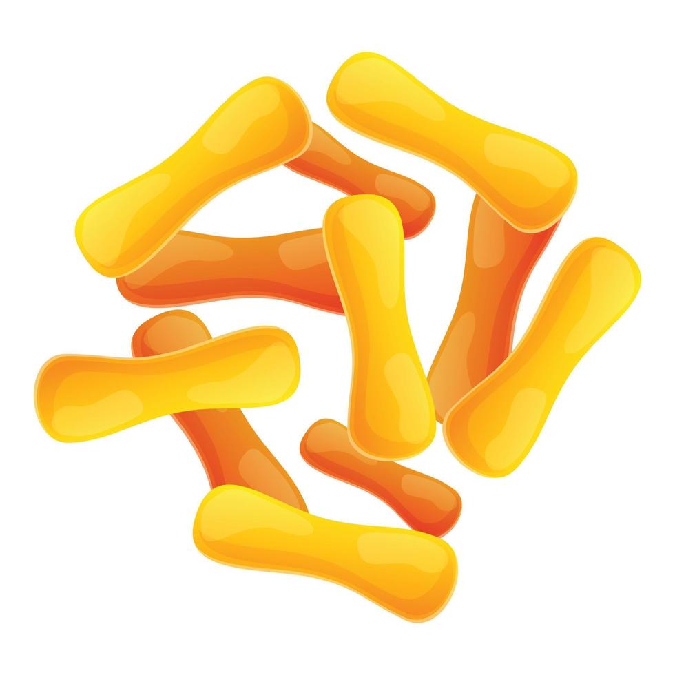 Probiotics icon, cartoon style vector
