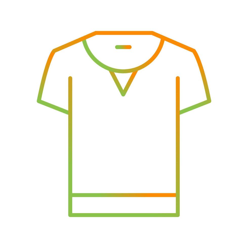 icono de vector de camiseta