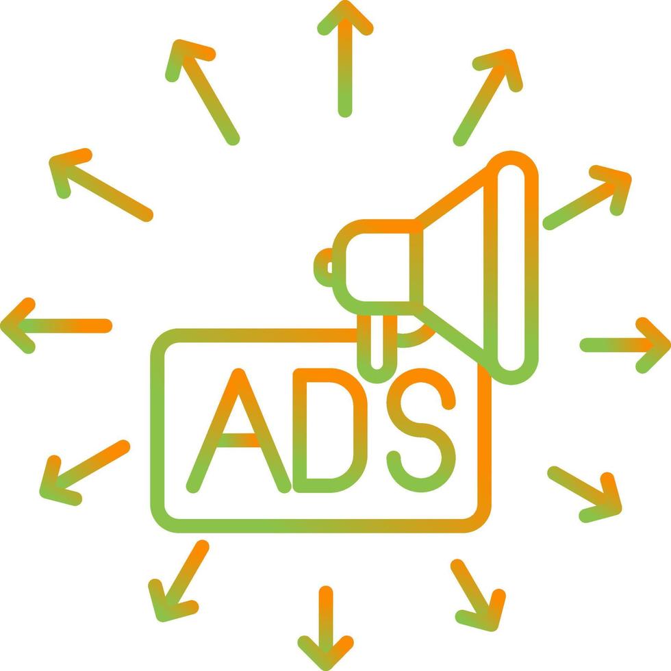 Advertising Submission Vector Icon