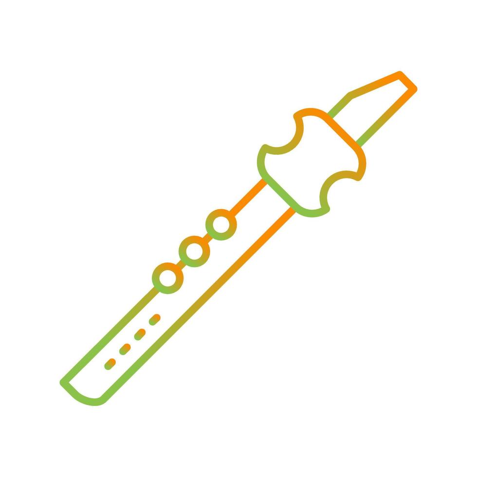 Flute Vector Icon