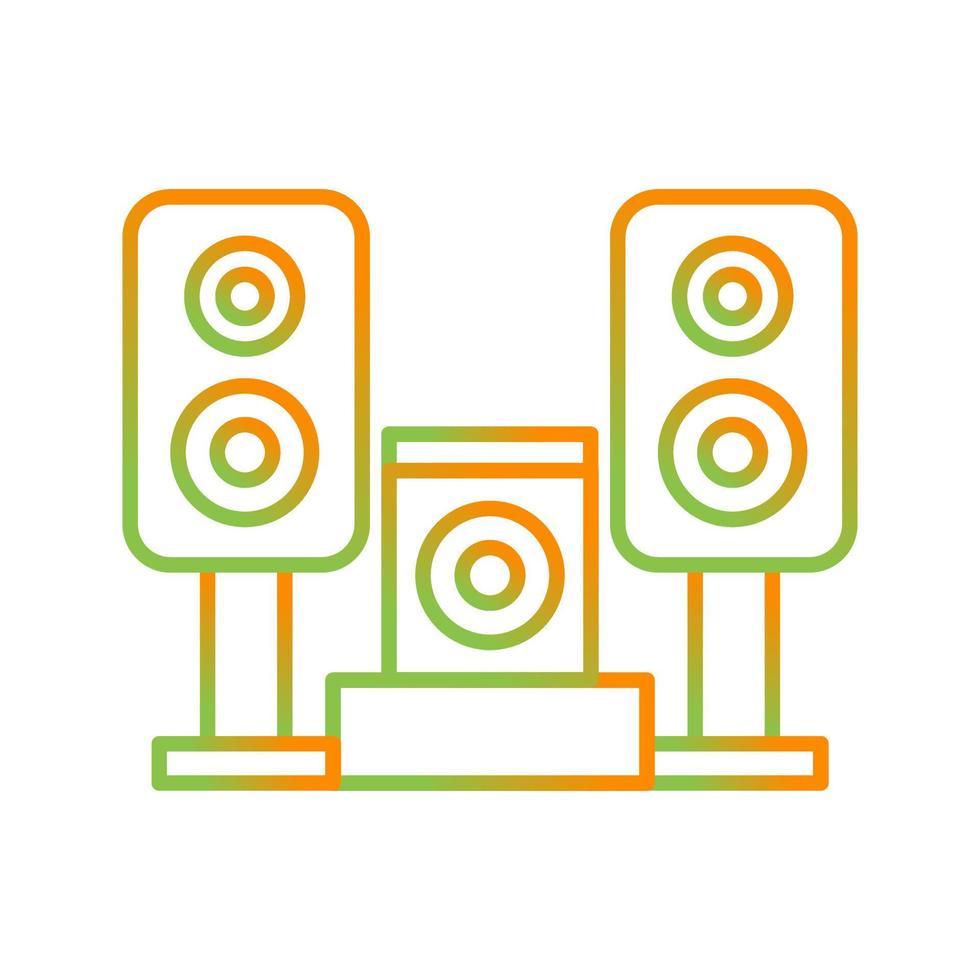 Music System Vector Icon