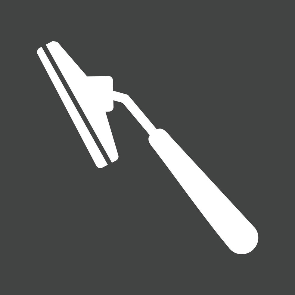 Safety Razor I Glyph Inverted Icon vector