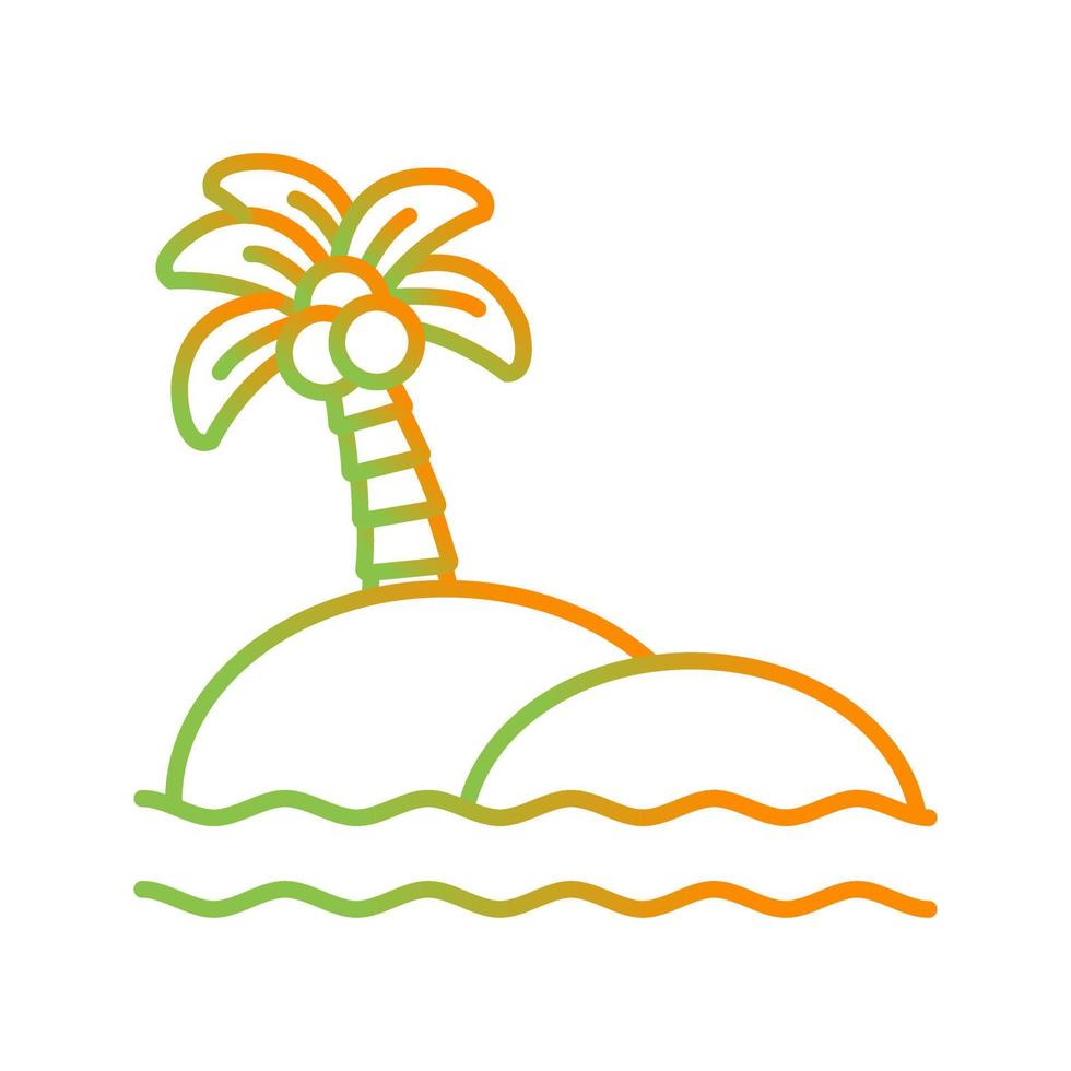 Island Vector Icon