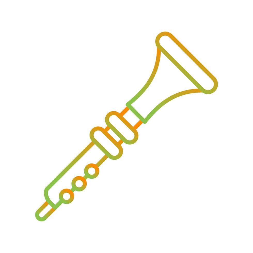 icono de vector didgeridoo