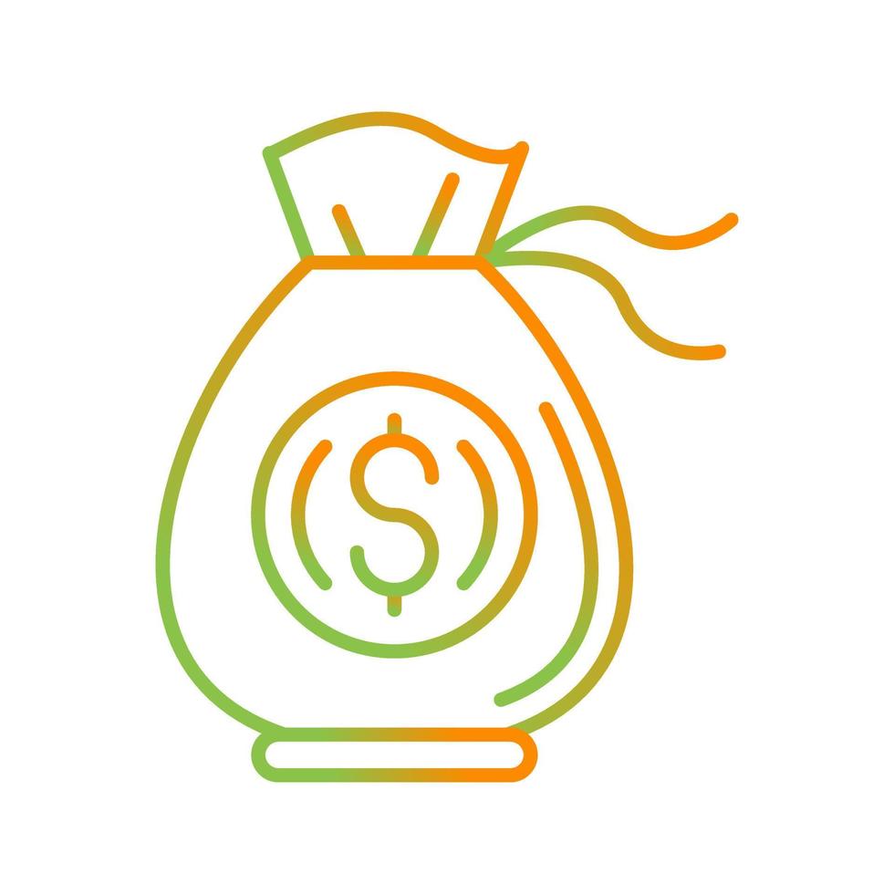 Money Bag Vector Icon