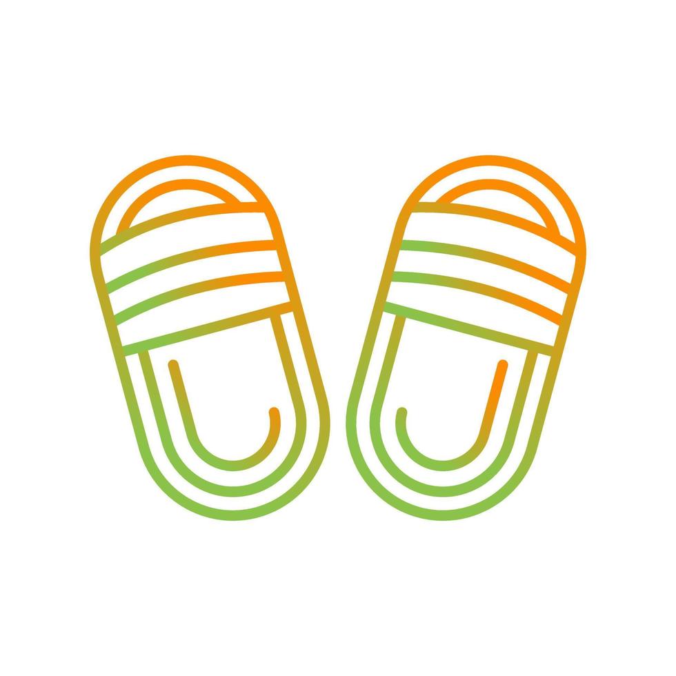 Slippers Vector Icon
