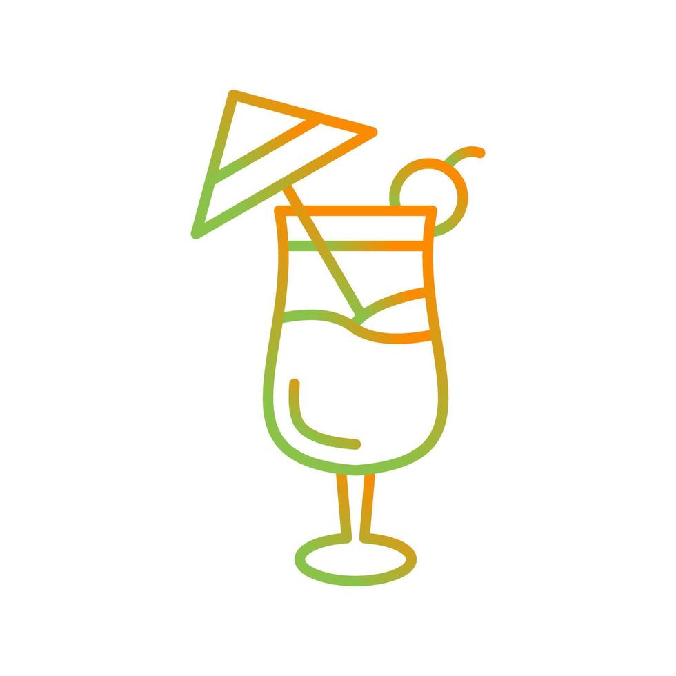 Cocktail Vector Icon