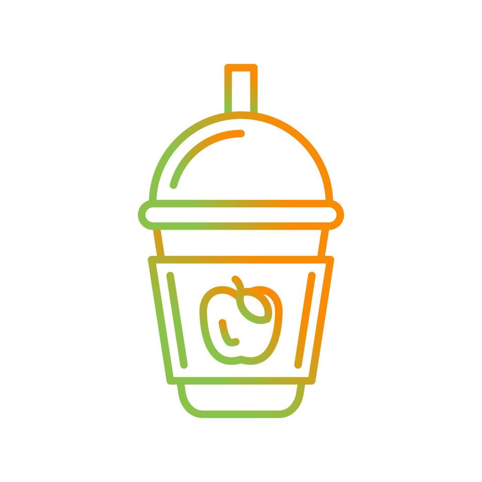 icono de vector de batido