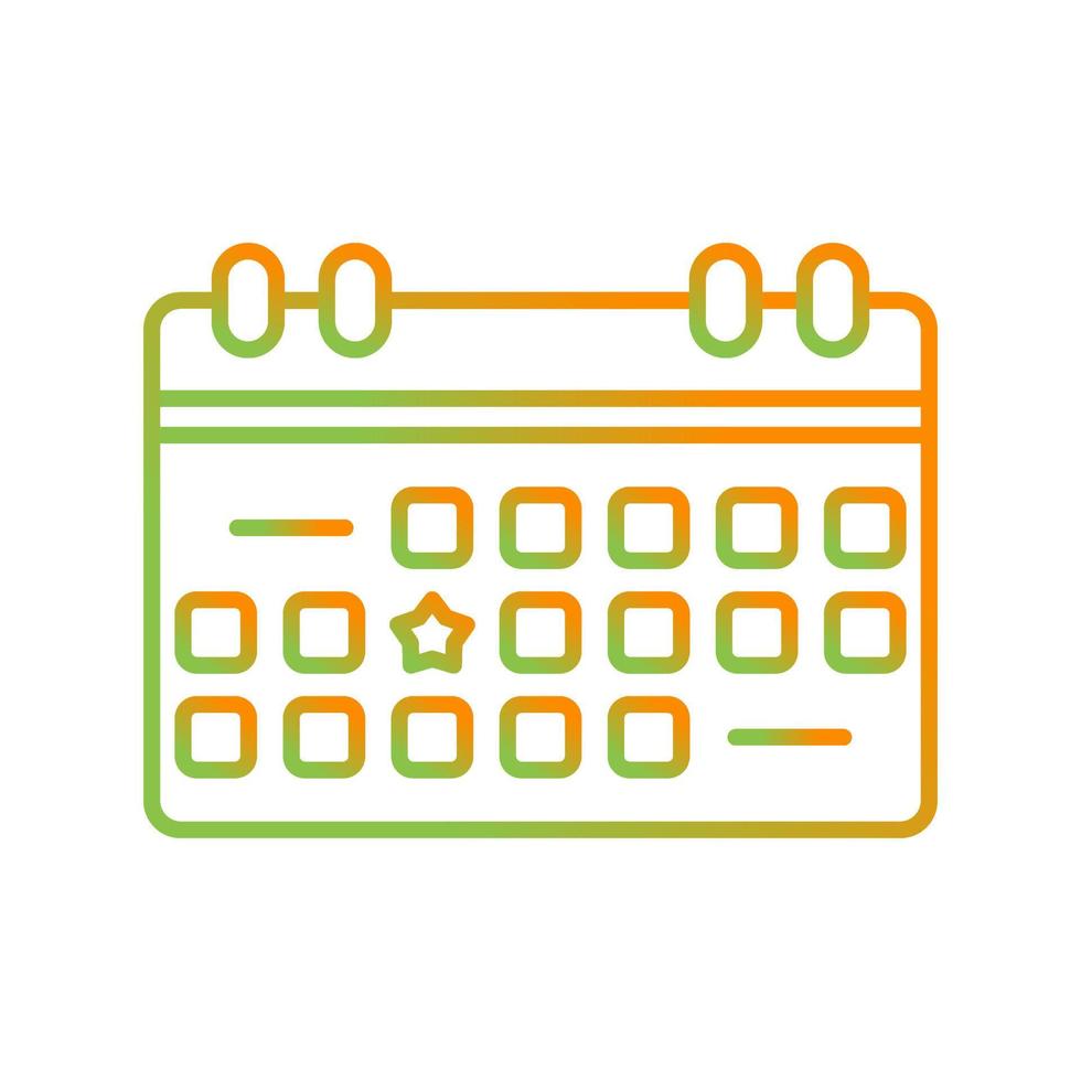 Calendar Vector Icon