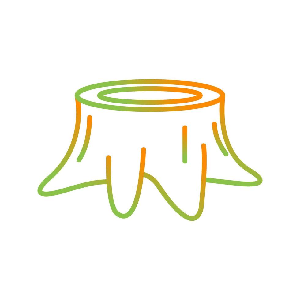 Stump Vector Icon