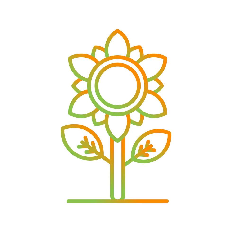 Sunflower Vector Icon