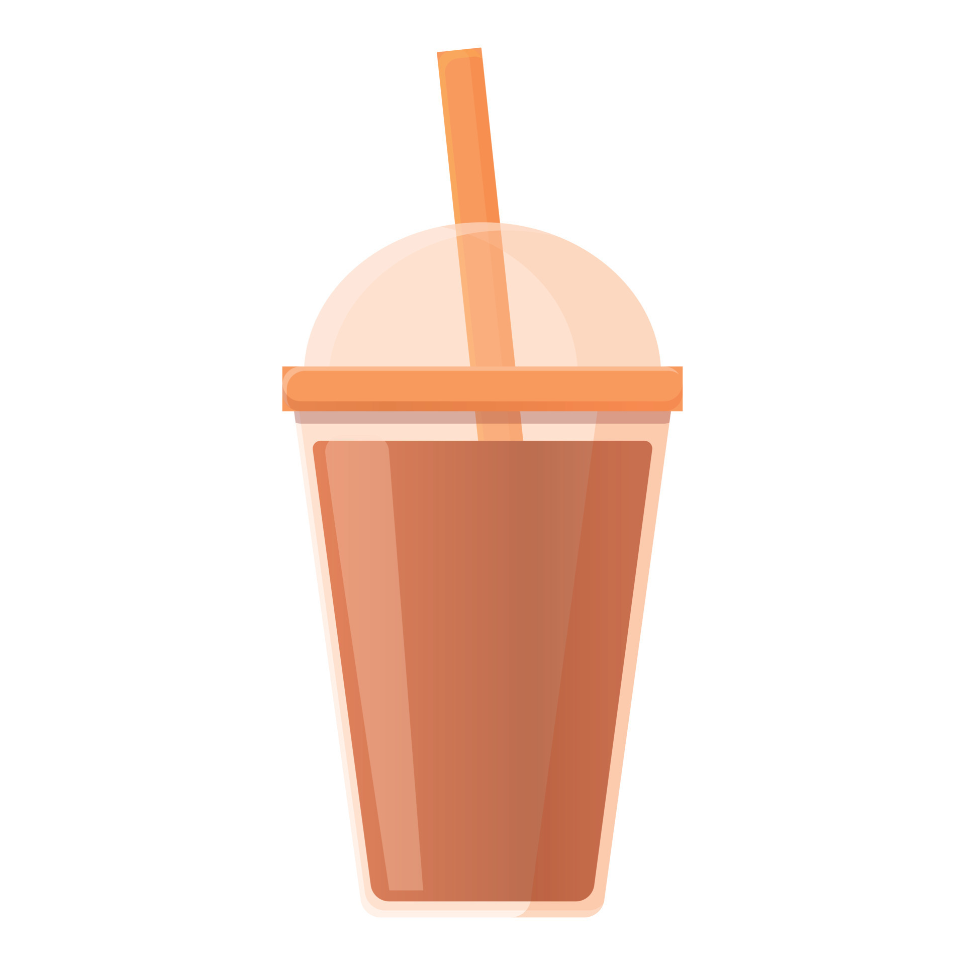 Tea plastic cup icon, cartoon style 14284371 Vector Art at Vecteezy