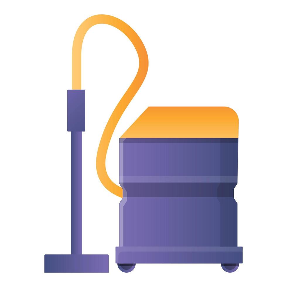 Appliance steam cleaner icon, cartoon style vector