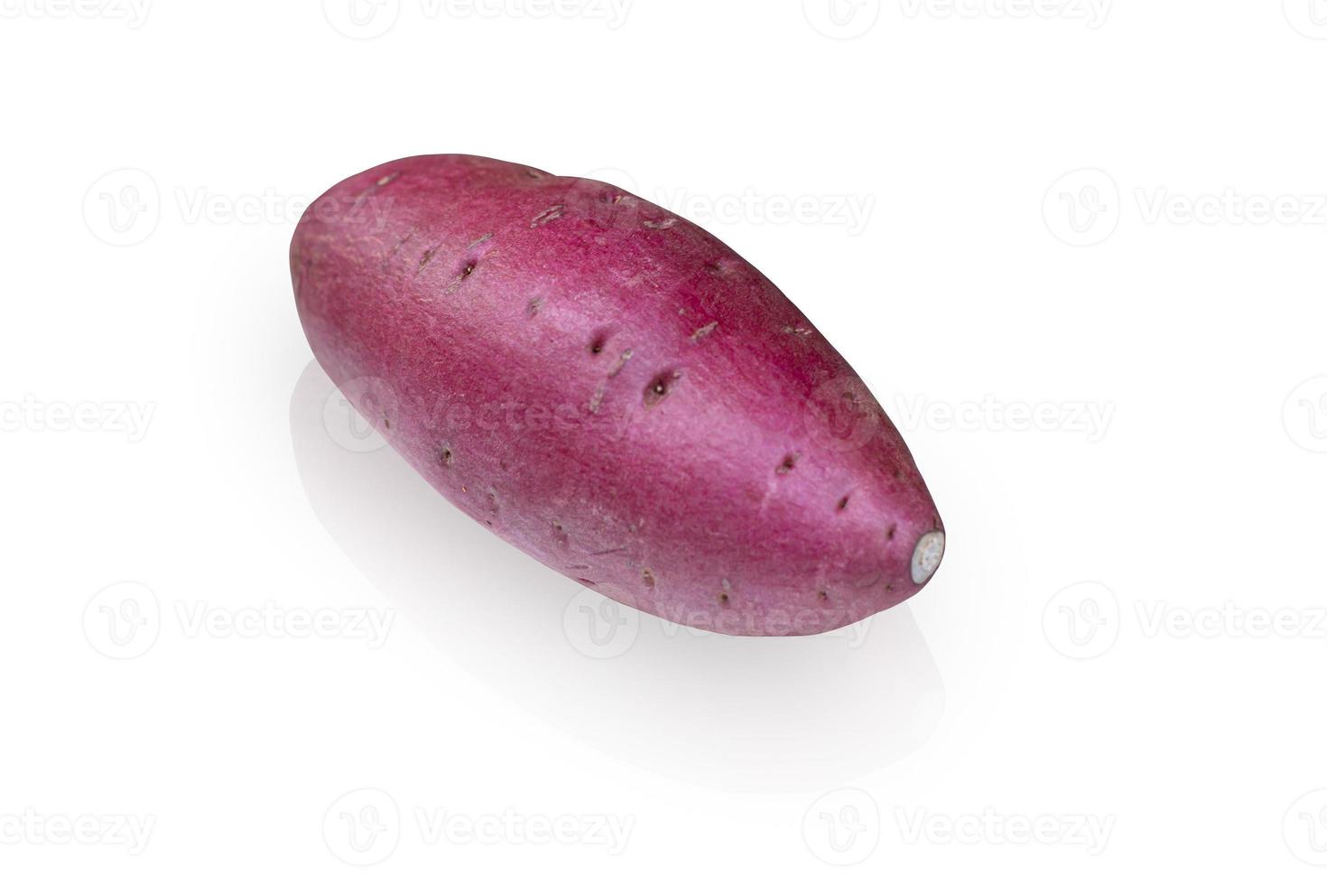 Japanese Sweet Potato isolate on white background photo