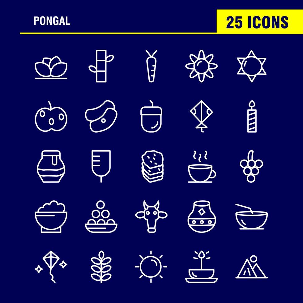 Pongal Line Icon Pack For Designers And Developers Icons Of Flower Herbal Lily Lotus Spa Bamboo Beauty Spa Vector