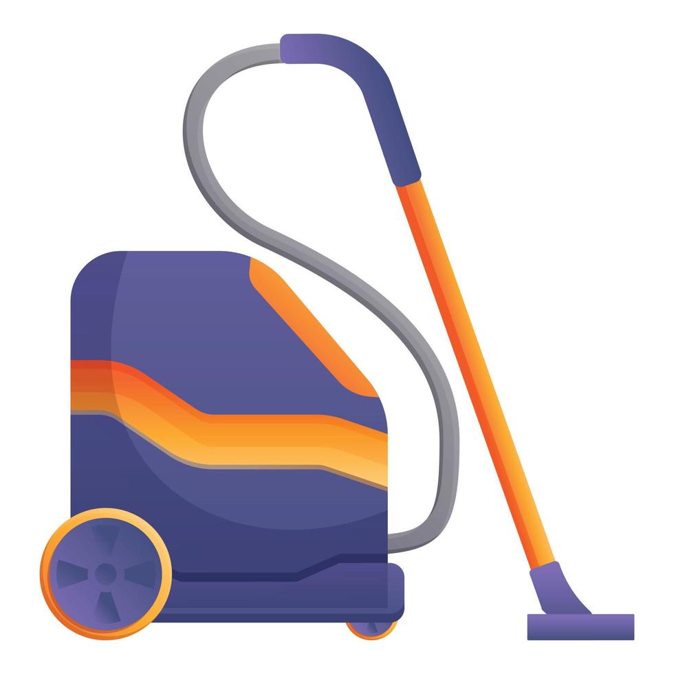 Steam cleaner equipment icon, cartoon style vector