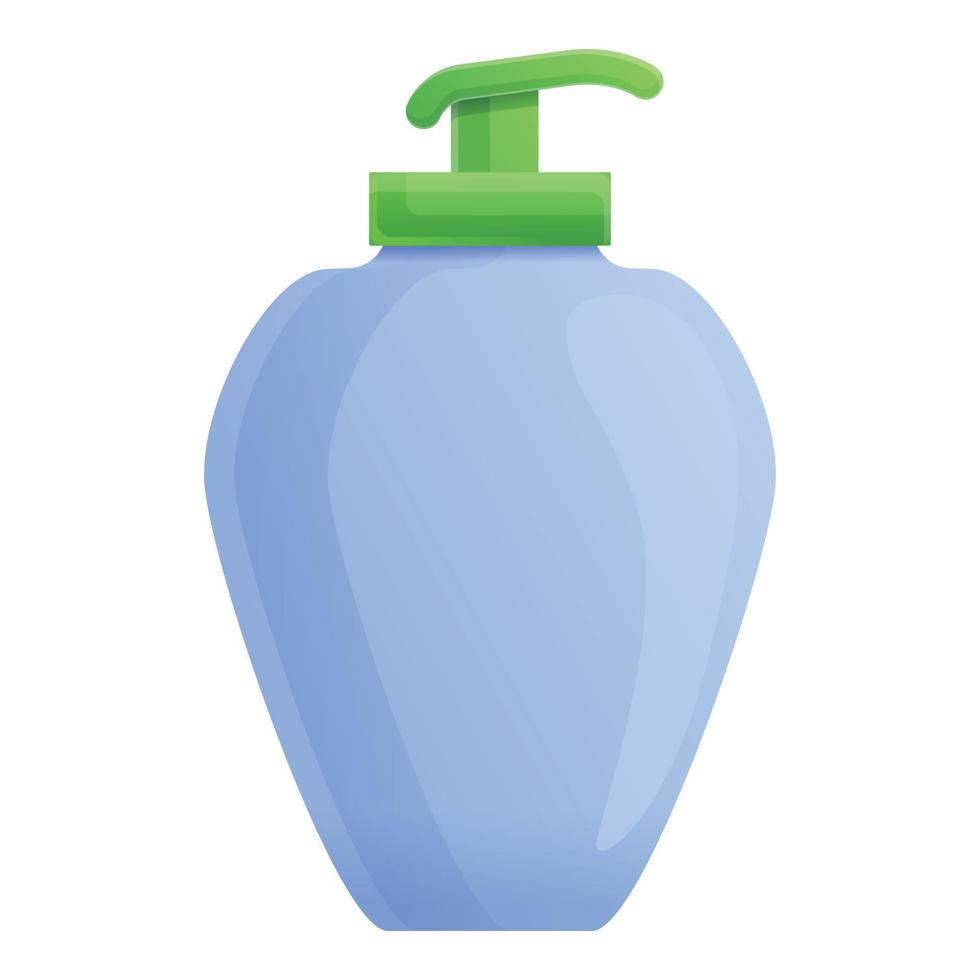 Disinfection dispenser icon, cartoon style vector