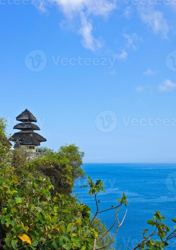 Uluwatu temple in Bali, Indonesia photo