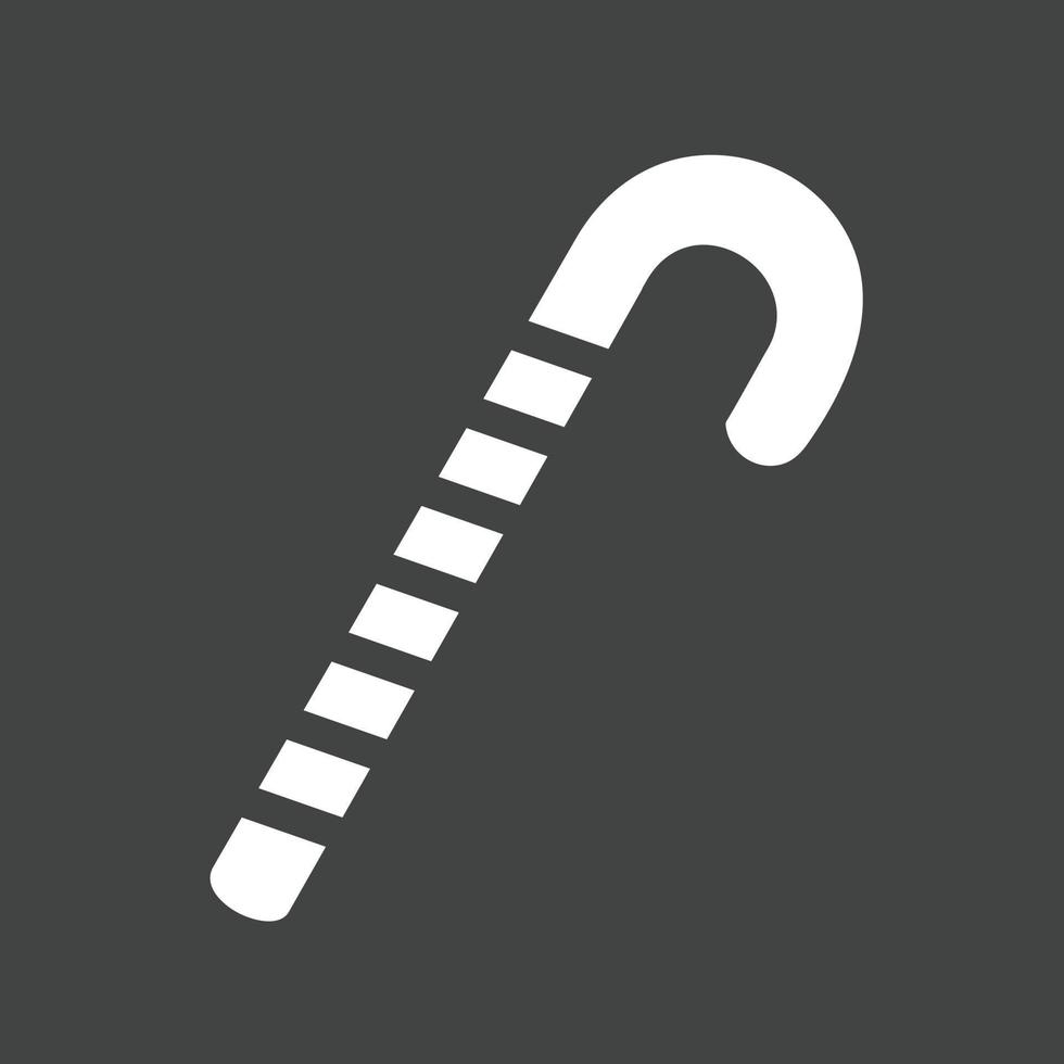 Candy Glyph Inverted Icon vector