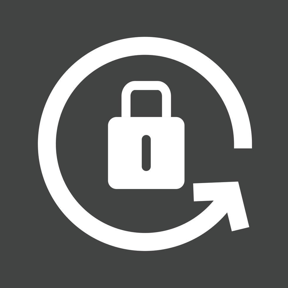 Portrait orientation lock Glyph Inverted Icon 14287628 Vector Art at