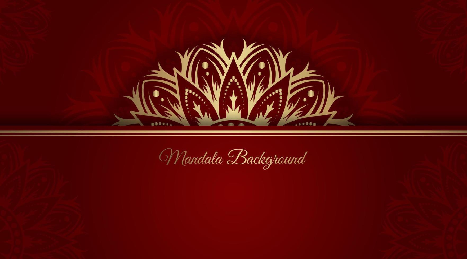 simple background with gold ornament border vector