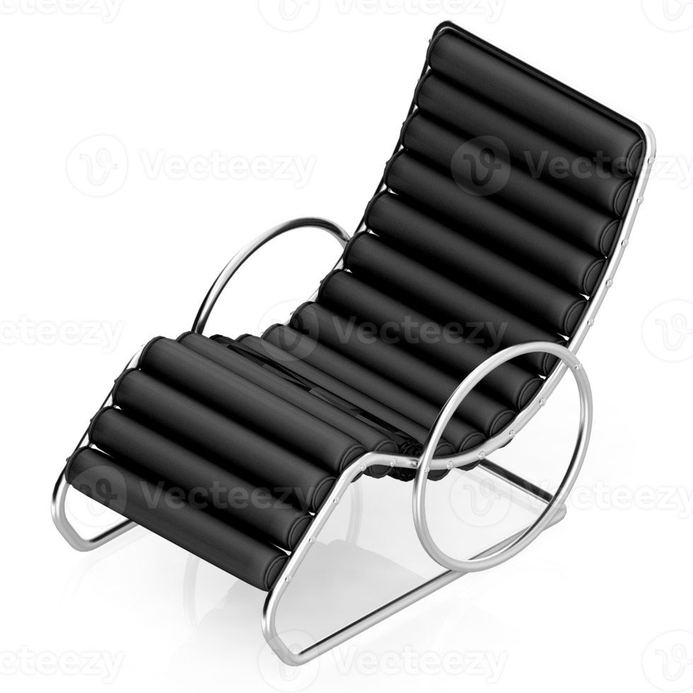 Isometric Chair 3D isolated rendering png
