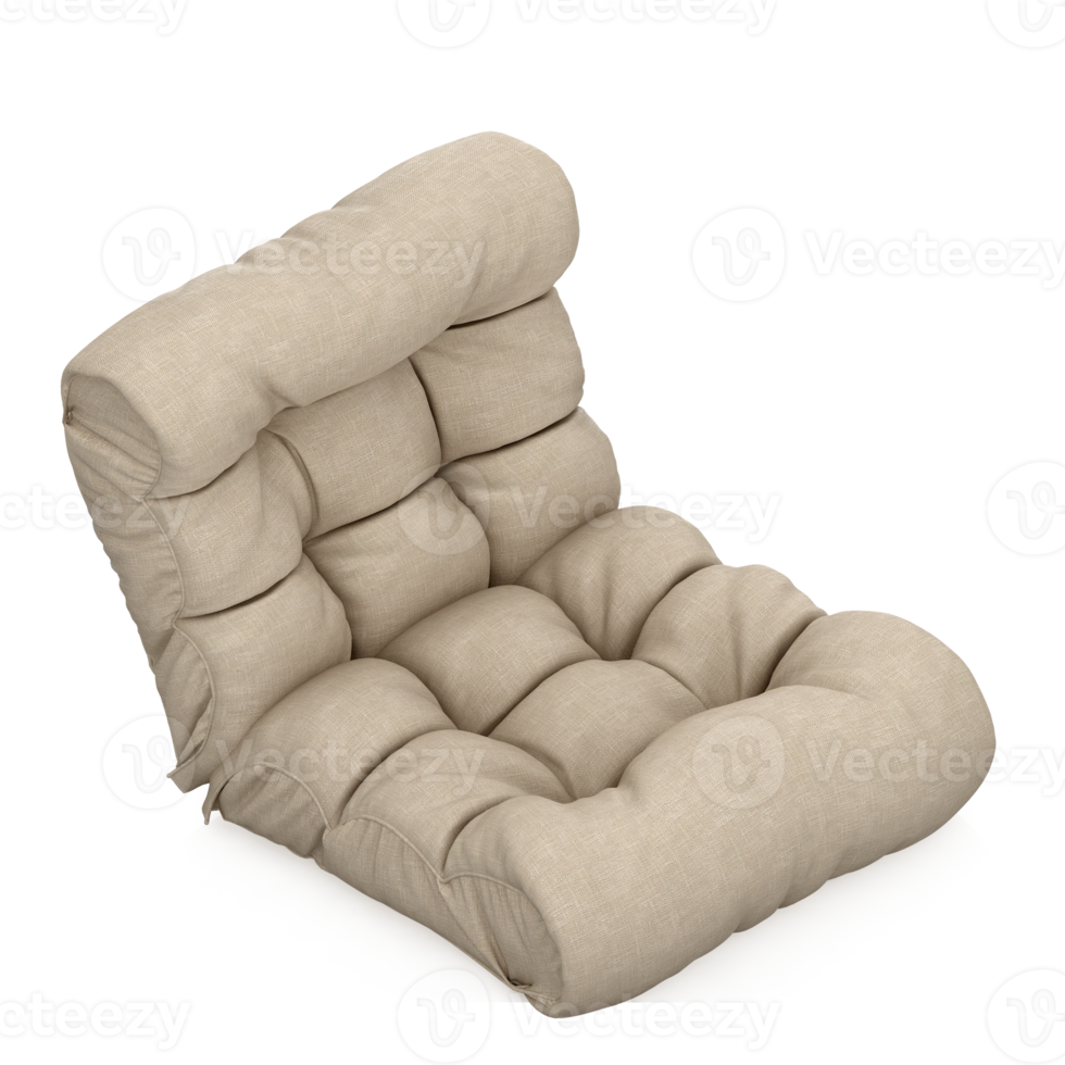 Isometric Armchair Isolated 3D render png