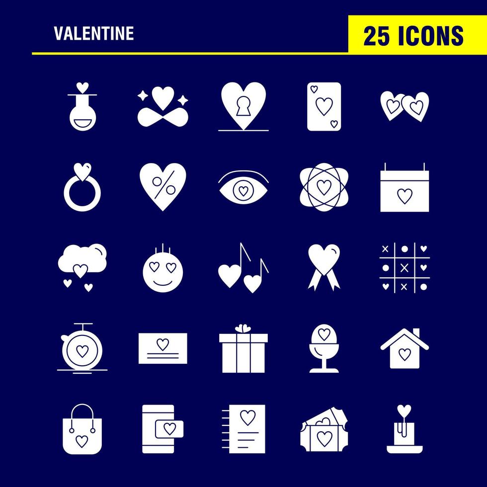 Valentine Solid Glyph Icon Pack For Designers And Developers Icons Of Flask Love Romantic Valentine Love Gift Heart Valentine Vector