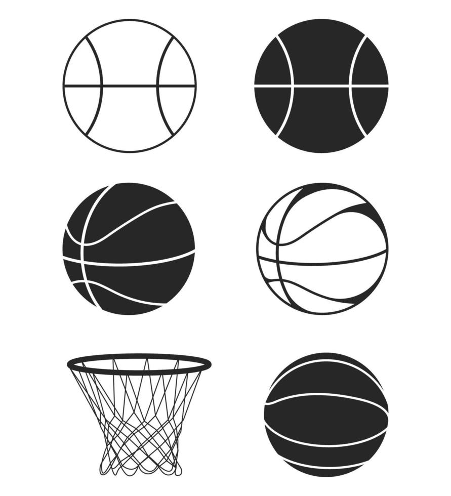 diseño de camisetas de baloncesto y pasos vectoriales. vector