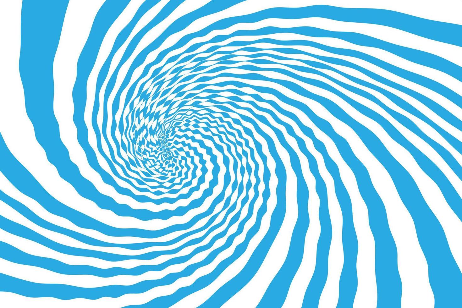Swirling Radial vortex background. Starburst Spiral stripes Vector illustration