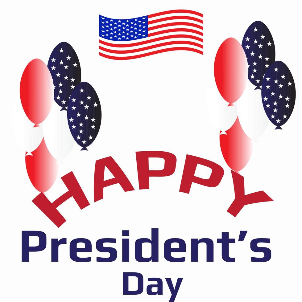 Background president's day.Presidents Day in USA Background. Can Be Used as Banner or Poster. vector