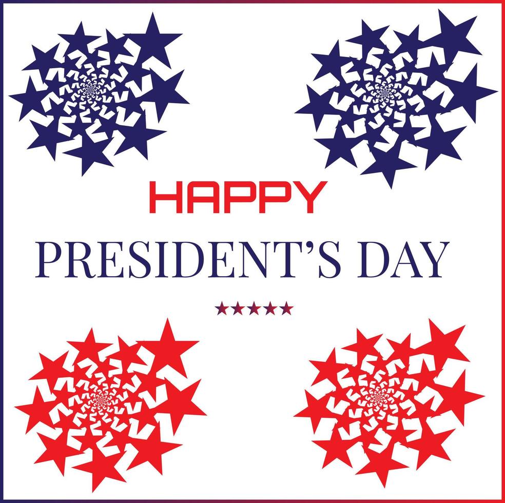 Background president's day.Vector illustration for US President's Day celebration vector