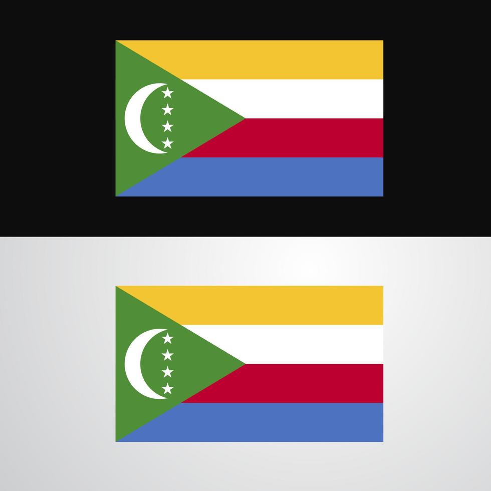 diseño de banner de bandera de república democrática del congo vector