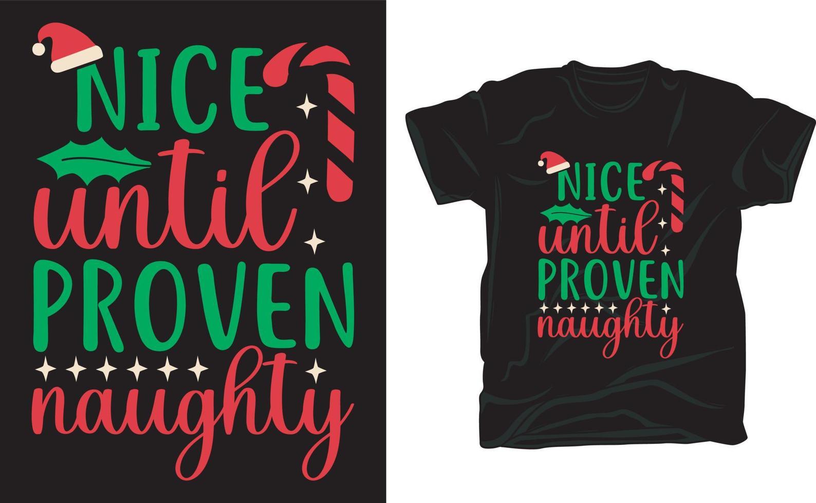 Christmas t-shirt design for merry Christmas day vector