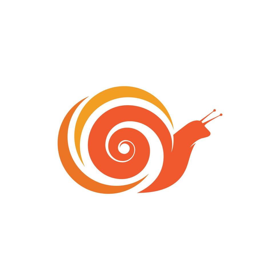 Snail Vector icon design illustration