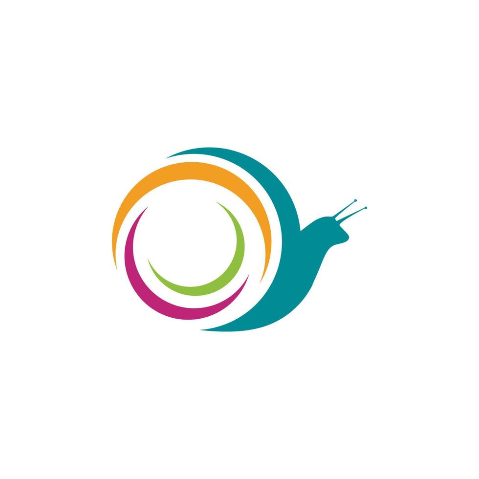 Snail Vector icon design illustration