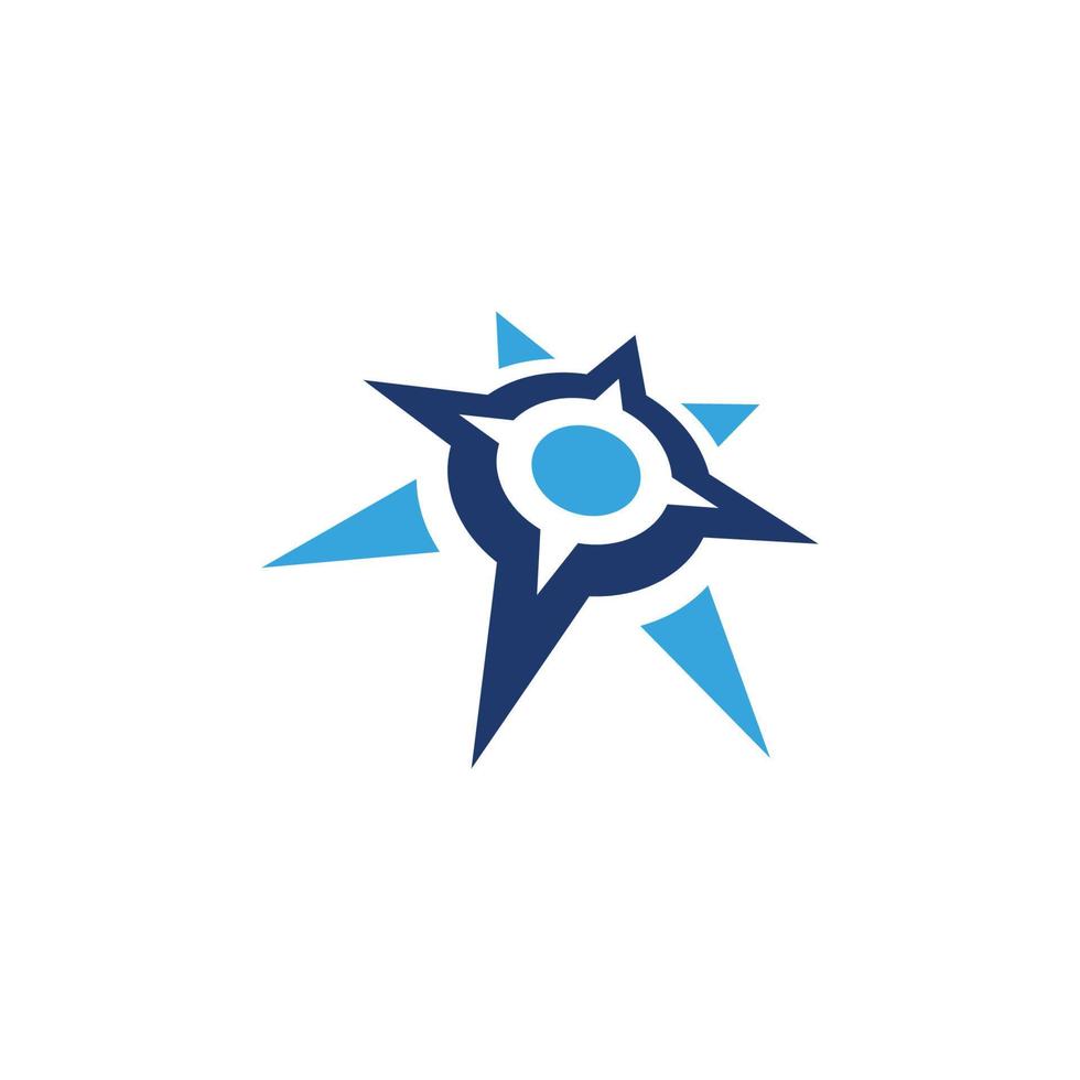 Compass vector icon illustration design