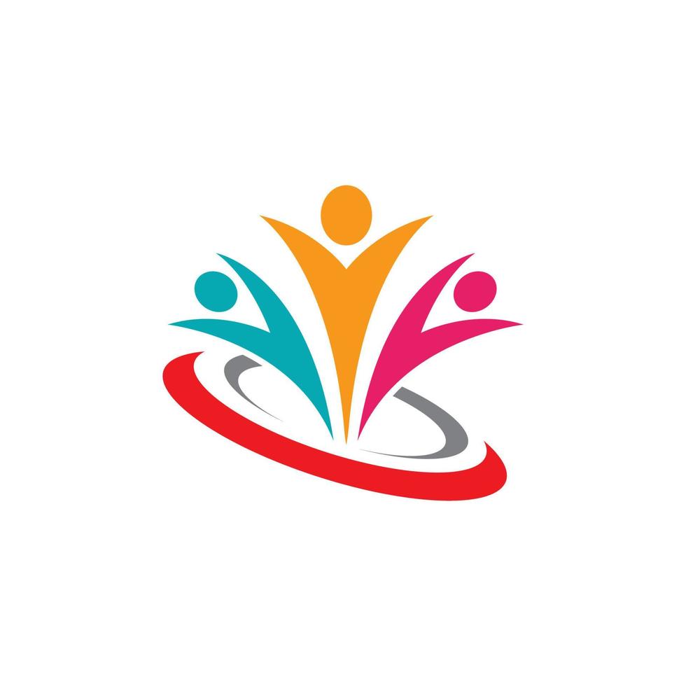 Community, network and social icon vector