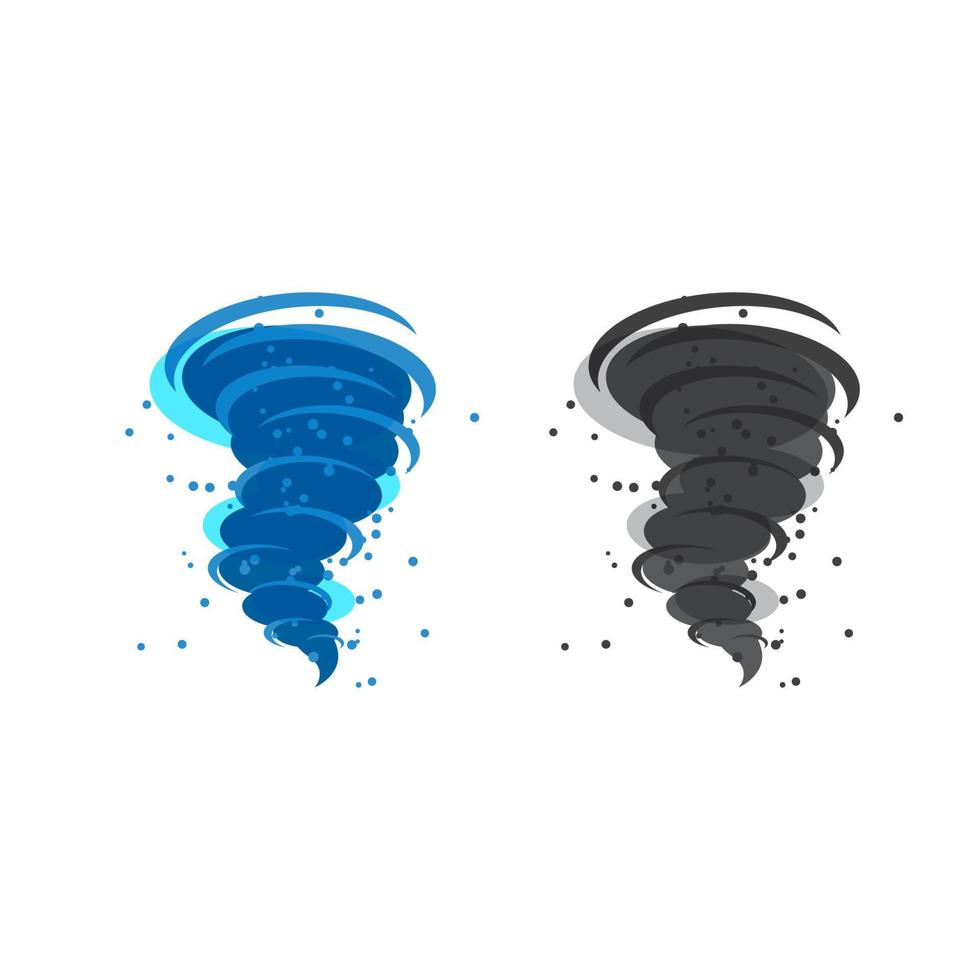 Tornado symbol vector illustration