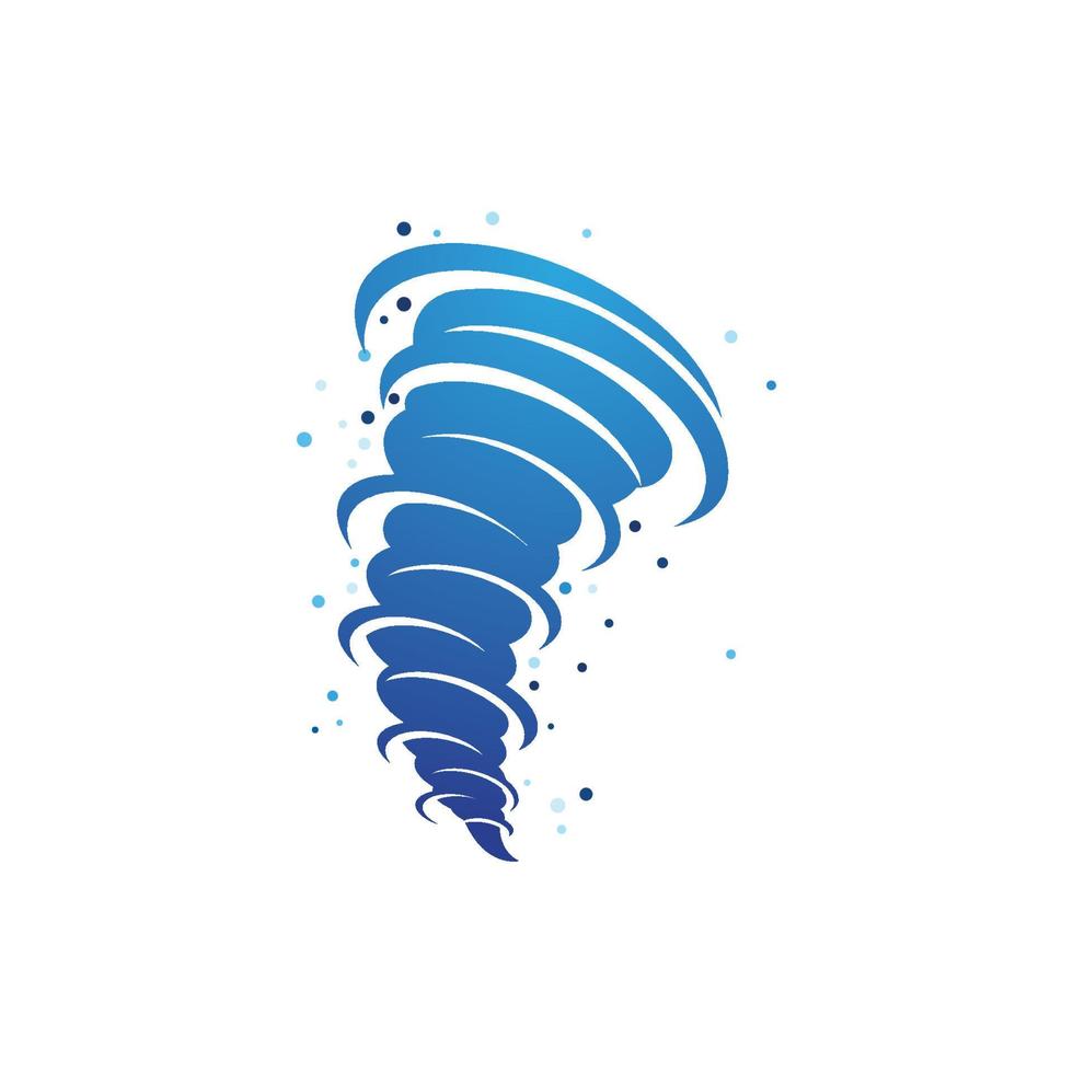 Tornado symbol vector illustration