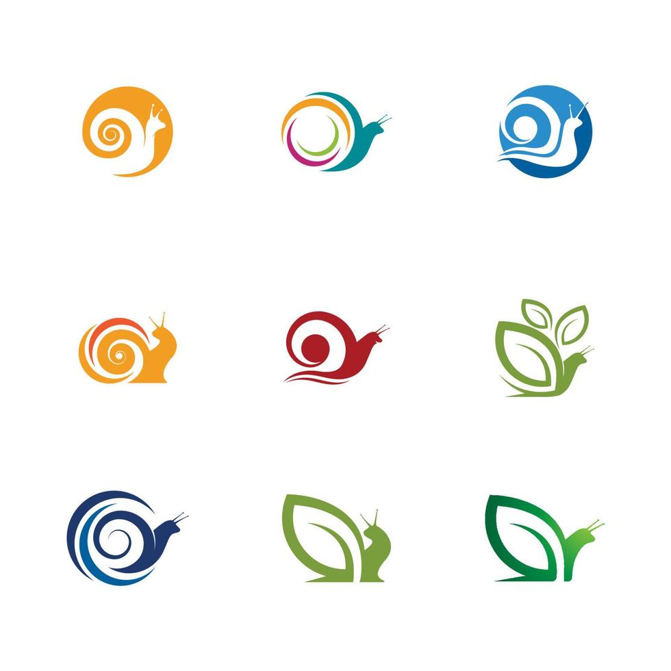 Snail Vector icon design illustration