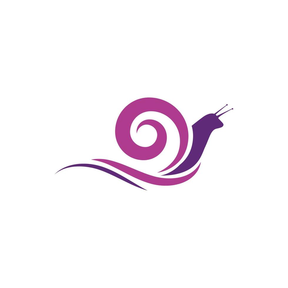 Snail Vector icon design illustration